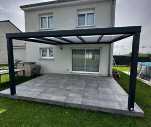 pergola easy kit grise