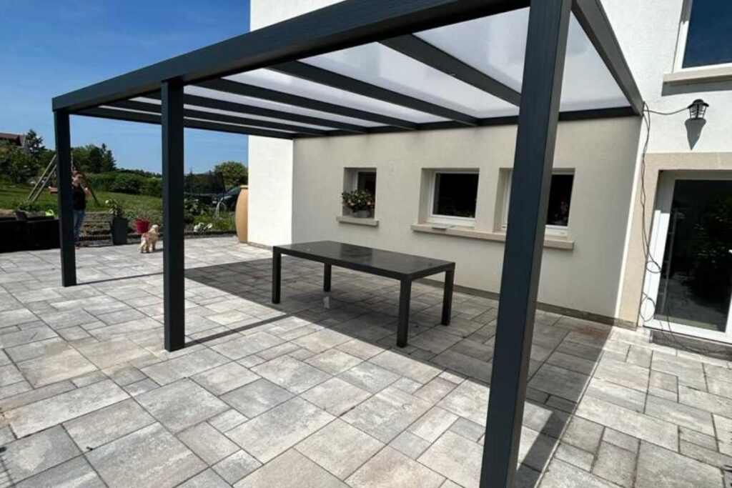 pergola adossée terrasse