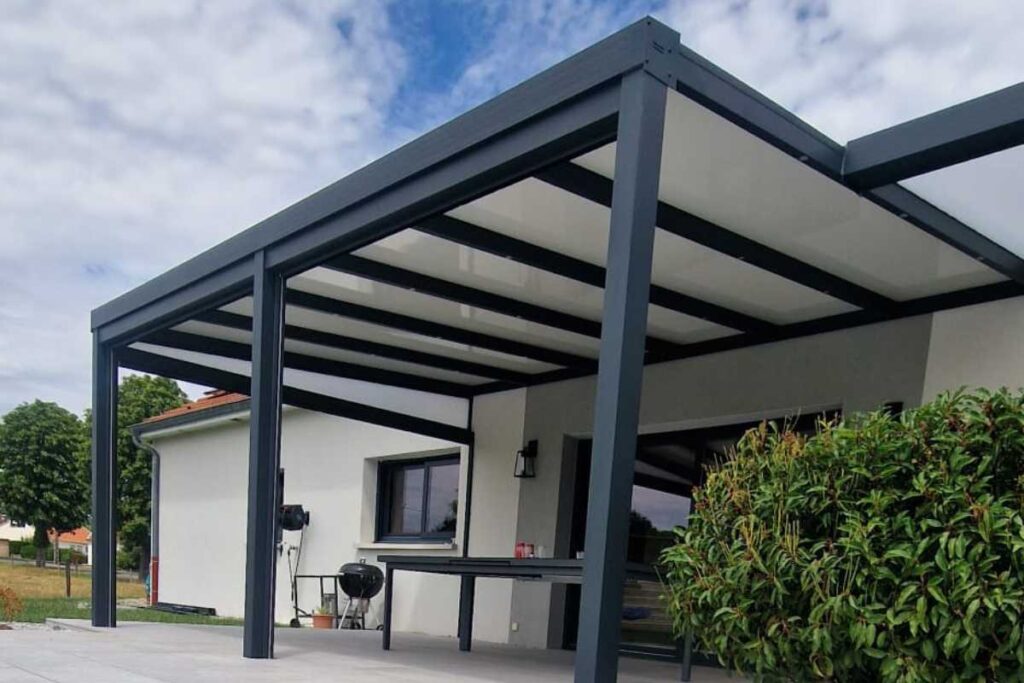 Pergola aluminium terrasse