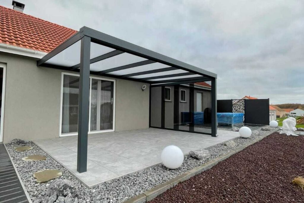 Pergola aluminium terrasse